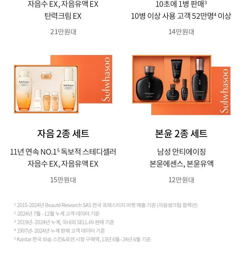 [윤빛광채] 설화수 윤조에센스 30ml 기획(+에센스4ml+탄력크림5ml+클렌징폼50ml) 상세페이지 23